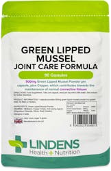 Lindens Health + Nutrition Green Lipped Mussel 500mg 90 Capsules