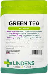 Lindens Health + Nutrition Green Tea 9000mg (203mg EGCG) 60 Capsules