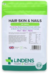 Lindens Health + Nutrition Hair Skin & Nails One-A-Day 60 Tablets