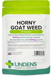 Lindens Health + Nutrition Horny Goat Weed 1000mg 84 Capsules