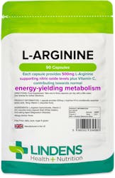 Lindens Health + Nutrition L-Arginine 500mg 90 Capsules