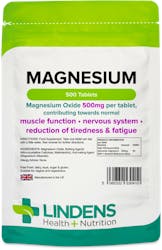 Lindens Health + Nutrition Magnesium (MgO 500mg) 500 Tablets