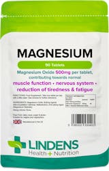 Lindens Health + Nutrition Magnesium (MgO 500mg) 90 Tablets