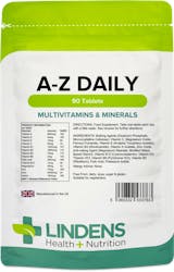 Lindens Health + Nutrition Multivitamins A-Z Daily 90 Tablets