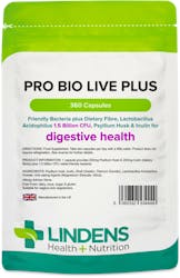 Lindens Health + Nutrition Pro Bio Live Plus (+dietary fibre) 360 Capsules
