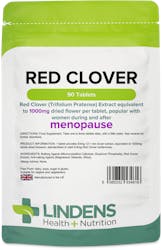 Lindens Health + Nutrition Red Clover 1000mg 90 Tablets
