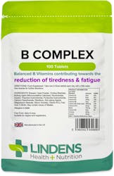 Lindens Health + Nutrition Vitamin B Complex 100 Tablets
