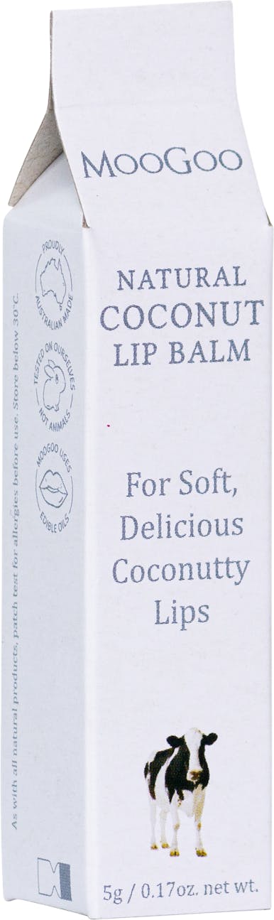 MooGoo Lip Balm - Natural Coconut 5g - 3