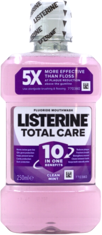 Listerine Total Care Mouthwash Clean Mint 250ml