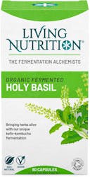 Living Nutrition Holy Basil Alive 60 Capsules