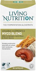 Living Nutrition Organic Fermented Myco Blend 60 Capsules