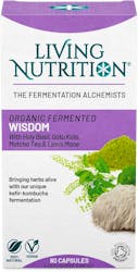 Living Nutrition Organic Fermented Wisdom 60 Capsules