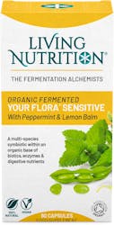Living Nutrition Organic Your Flora Sensitive 60 Capsules