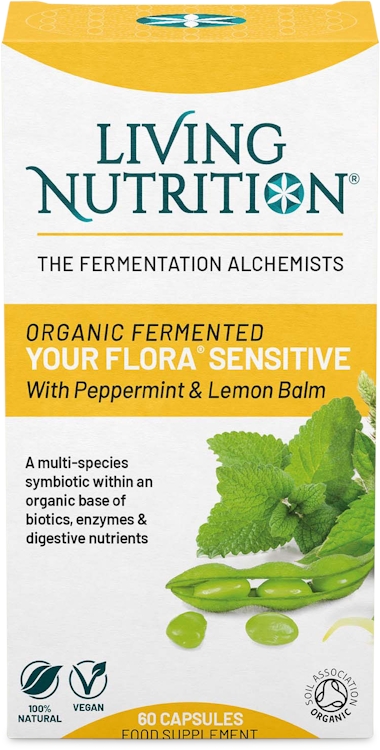 Living Nutrition Organic Your Flora Sensitive 60 Capsules