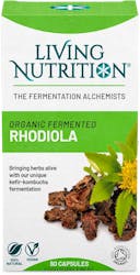Living Nutrition Rhodiola Alive 60 Capsules