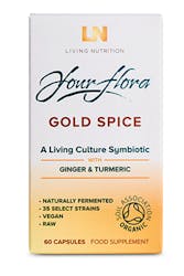 Living Nutrition Your Flora Gold Spice 60 Capsules