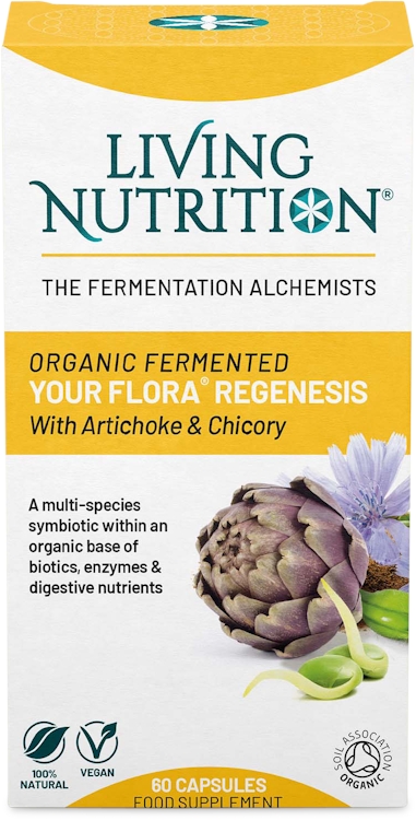 Living Nutrition Your Flora Regenesis 60 Capsules