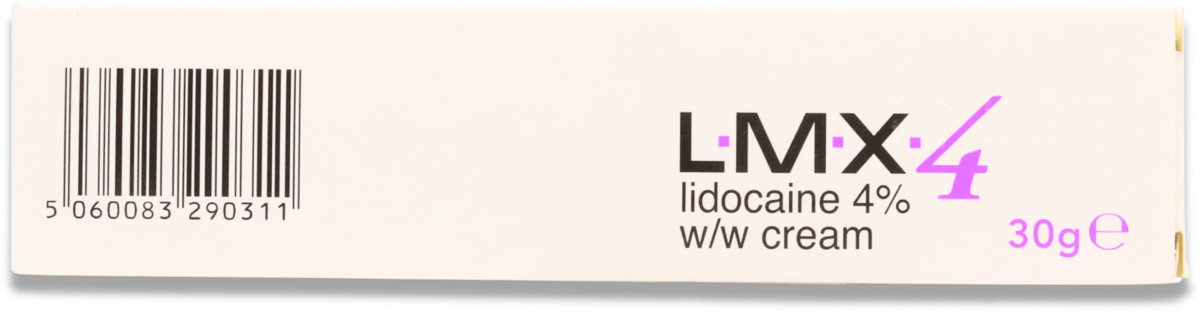 LMX4 Lidocaine 4% w/w Cream 30g