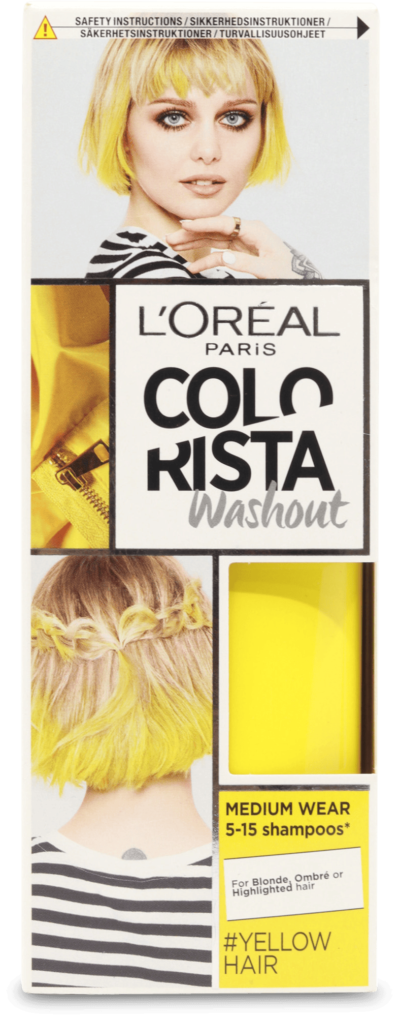 L'Oréal Colorista Washout Colour Yellow