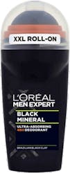 L'Oréal Men Expert 50ML Roll On Black Mineral