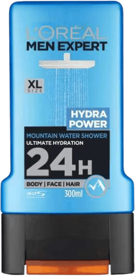 L'Oréal  Men Expert Hydra Power Shower Gel 300ml