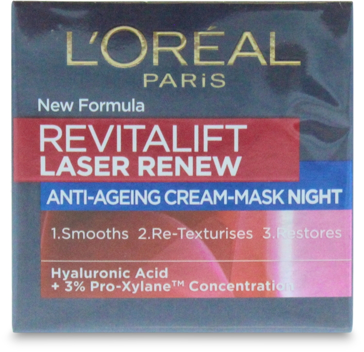Photos - Cream / Lotion LOreal L'Oréal Paris Revitalift Laser Renew Night Cream 50ml 