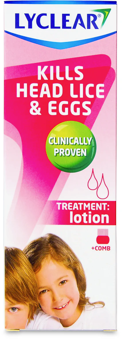 Lyclear Rash Lyclear Treatment Lotion with Comb 100ml | medino