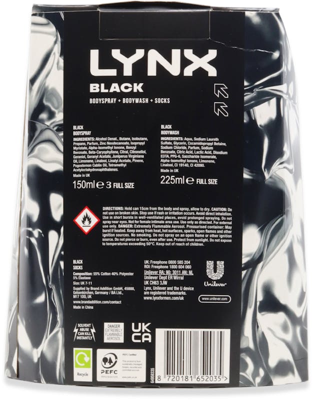 Lynx Black Gift Set - 2