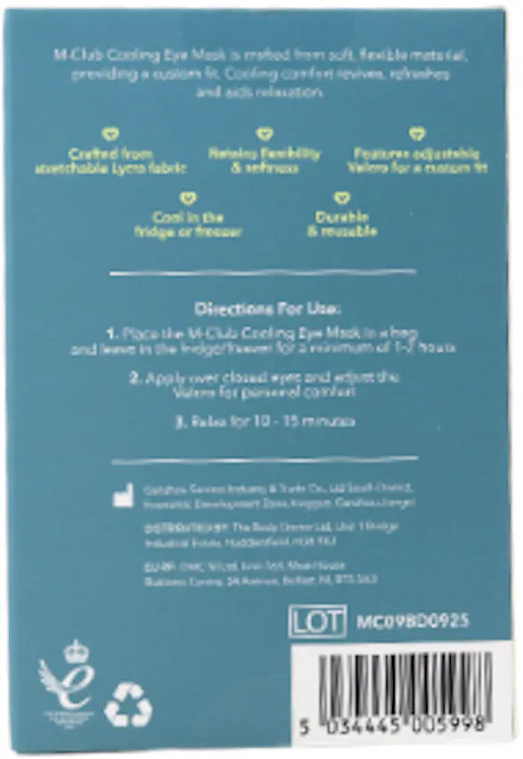 M-Club Cooling Eye Mask - 2