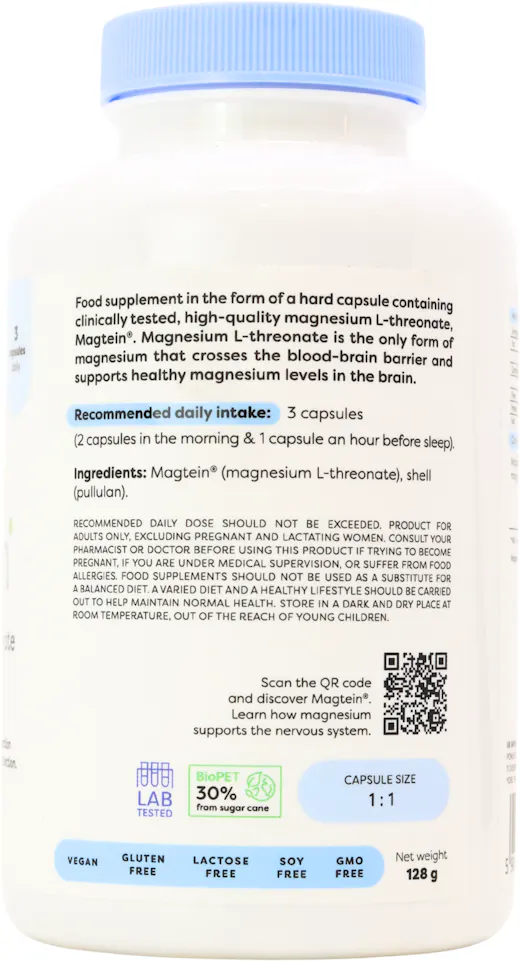 Osavi Magtein Magnesium L-Threonate 180 Capsules - 2