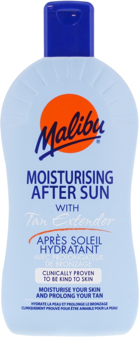 Malibu After Sun with Tan Extender Lotion 400ml