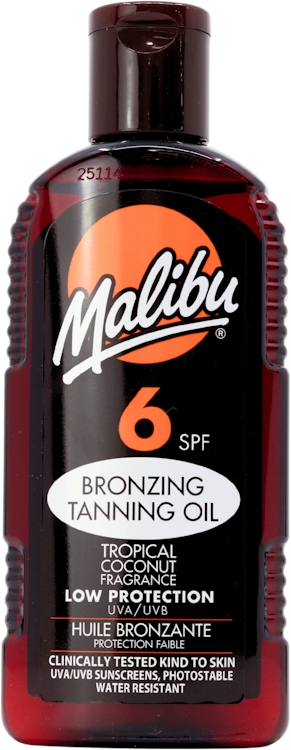 Malibu Bronzing Tanning Oil 200ml SPF6