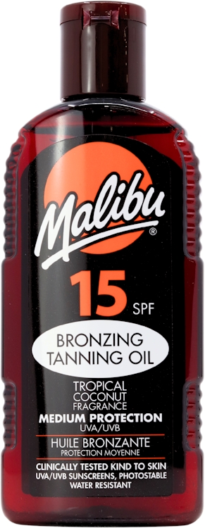 Malibu Malibu Bronzing and Tanning Oil With SPF15 200ml