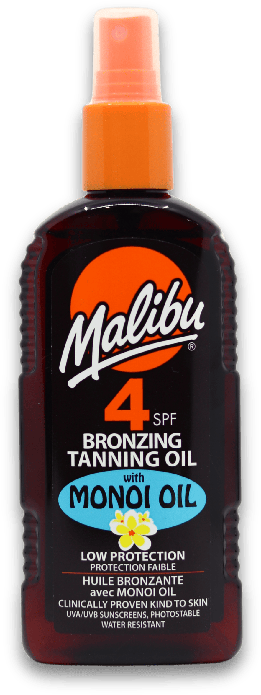 Malibu Bronzing Tanning Monoi Oil SPF4 200ml