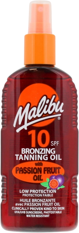 Malibu Malibu Bronzing Tanning Oil Spray with Passion Fruit SPF10 200ml