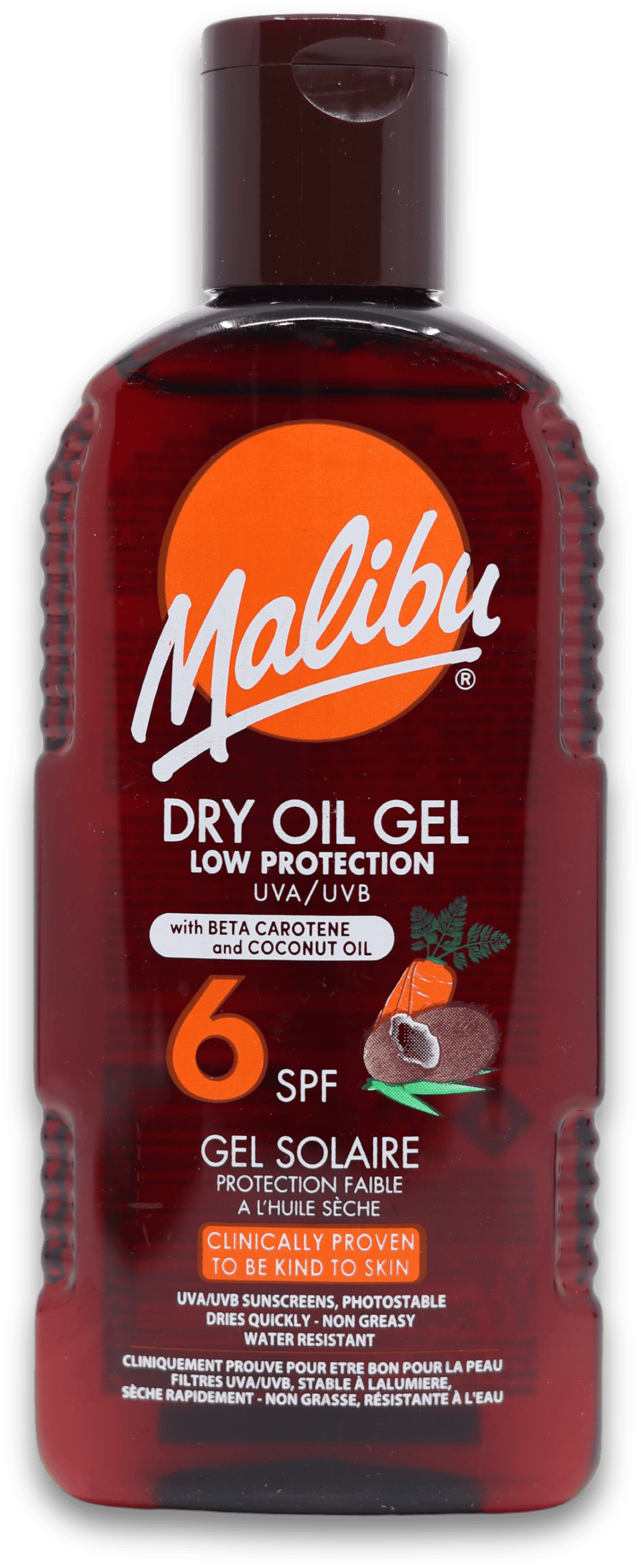 Malibu Carotene Dry Oil Gel SPF6 200ml