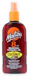 Malibu Coconut Tanning Oil SPF8 200ML