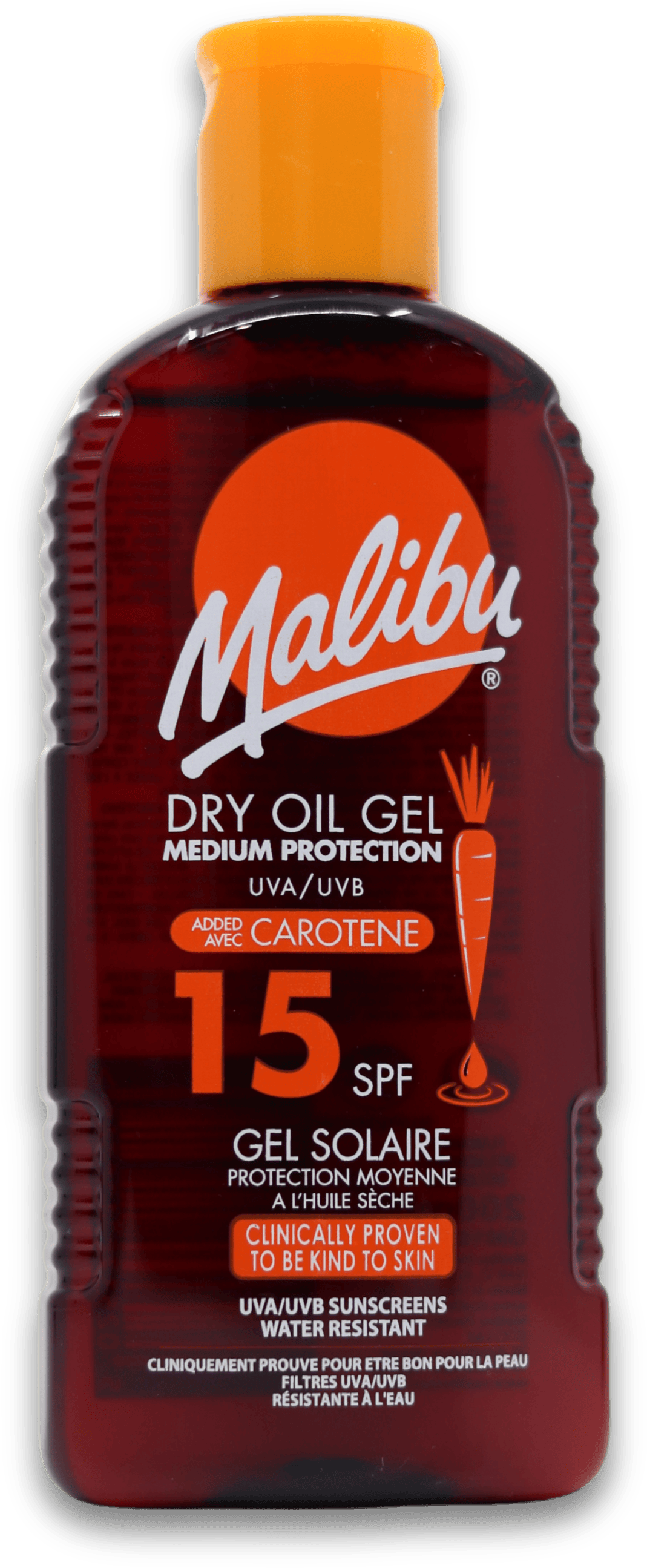 Malibu Dry Oil Gel SPF15 200ml