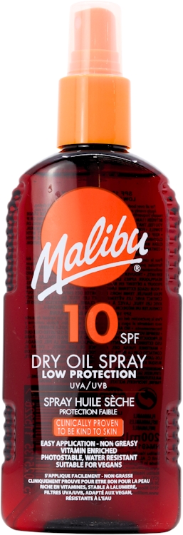 Malibu Malibu Dry Oil Spray With SPF10 200ml