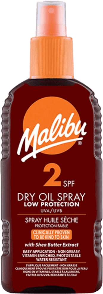 Malibu Dry Oil Spray SPF2 200ml
