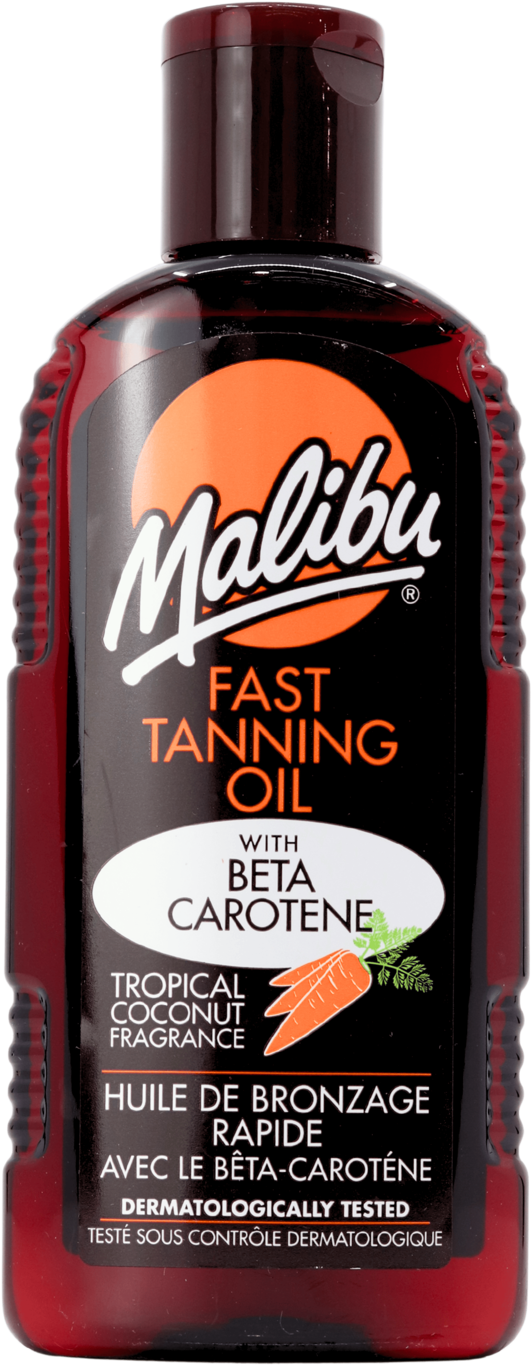 Malibu Fast Tanning Oil with Beta Carotene 200ml