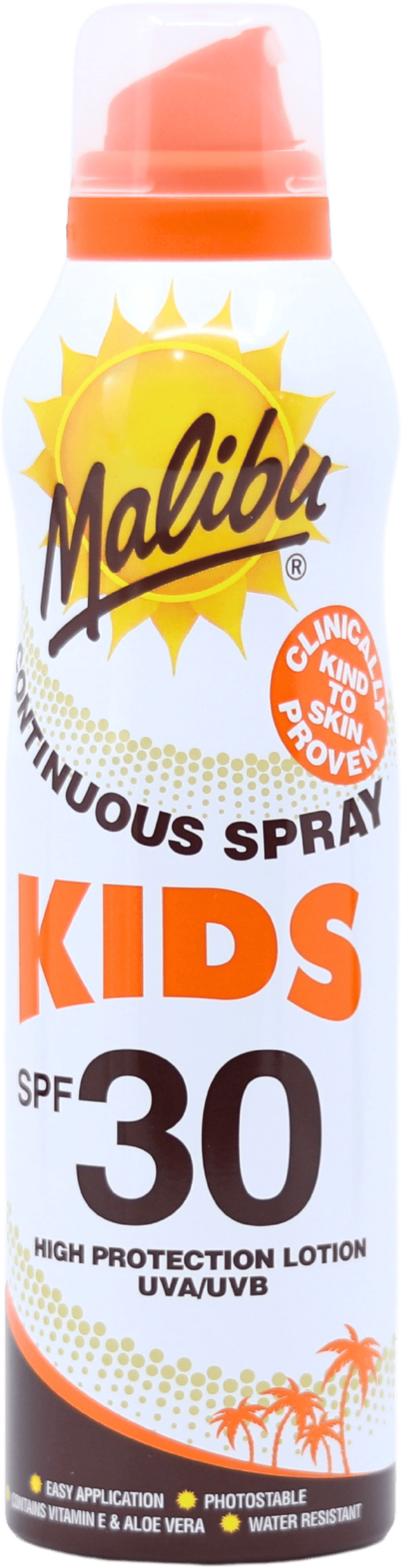 Malibu Kids Continuous Spray SPF30 175ml