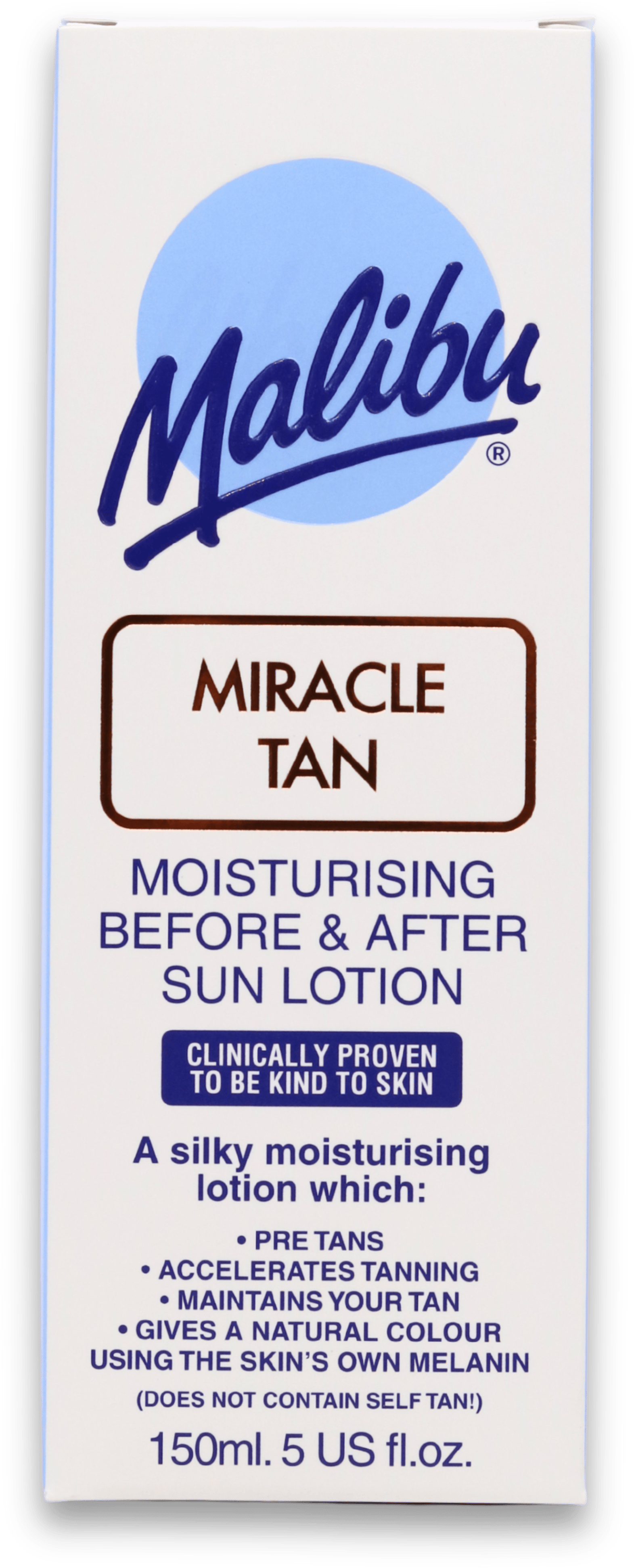 Malibu Miracle Tan Before & After Moisturising Sun Lotion 150ml