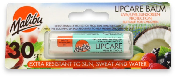 Malibu Malibu SPF30 Lip Balm 5g Mint