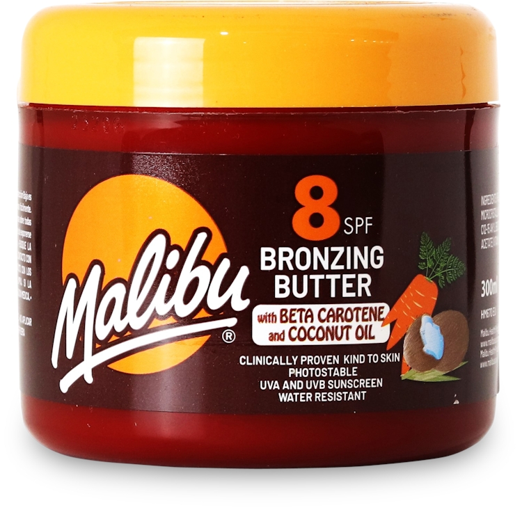 Malibu Malibu Bronzing Butter with Carotene & Coconut Oil SPF8 300ml