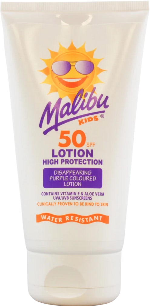 Malibu SPF50 Kids Coloured Lotion 150ml