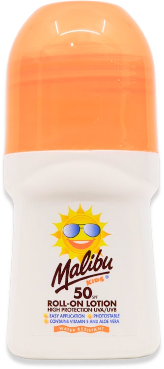 Malibu Kids Sun Protection Roll on Lotion SPF50 - 50ml