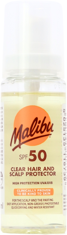 Malibu Clear Hair & Scalp Protector SPF50 50 ml