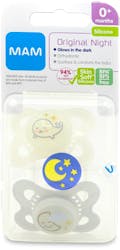 Mam Original Night 0+Months Soothers 2 Pack