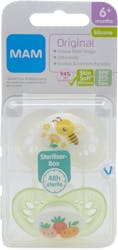 Mam Original Soothers 6+Months 2 Pack